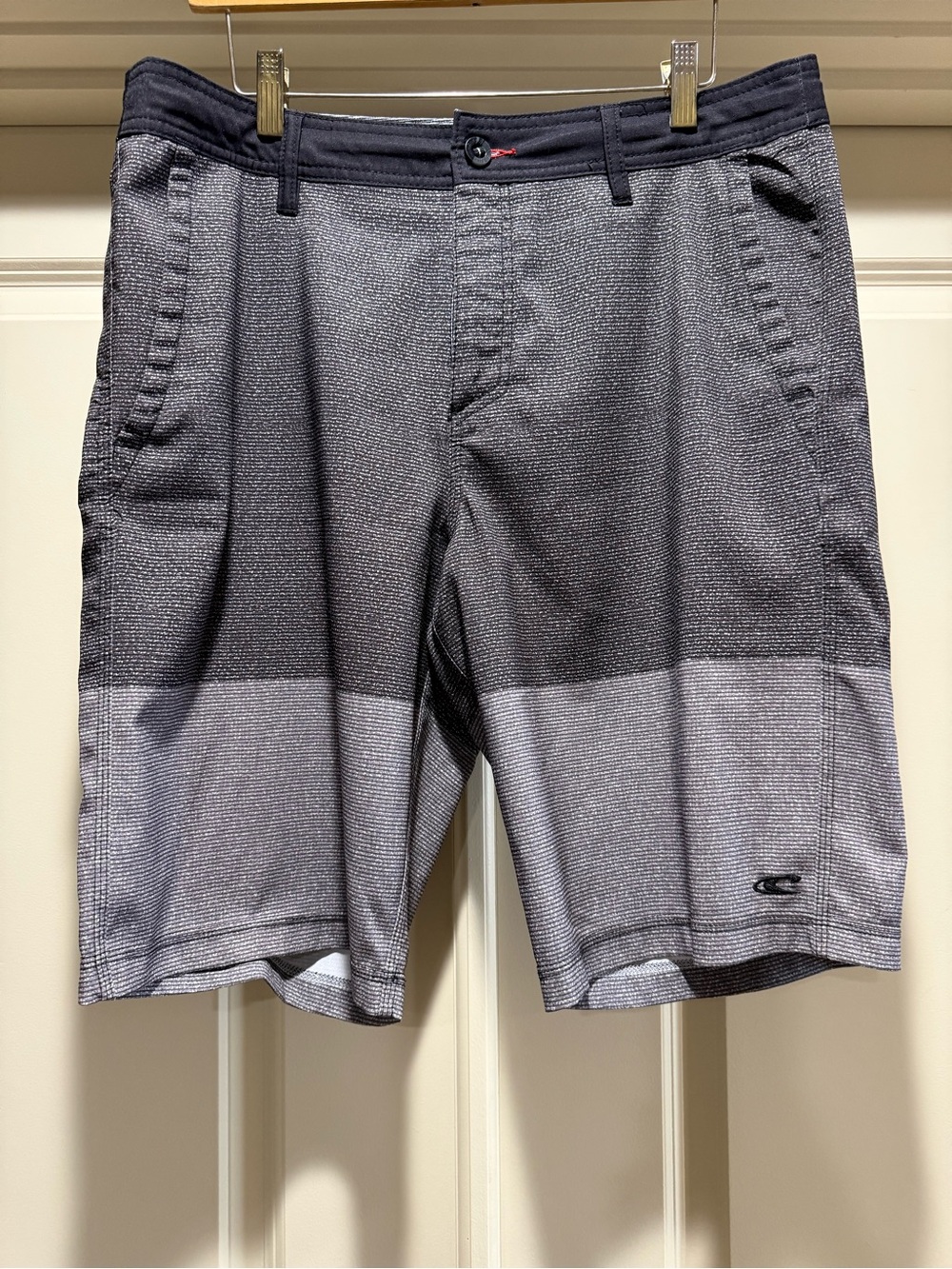 O'Neill Men's Two-Tone Gray Hybrid Shorts